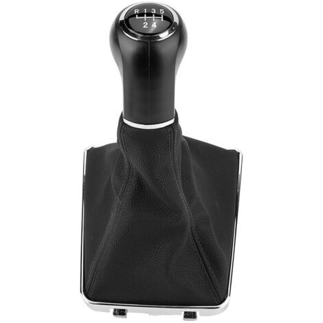 Eosnow Couvercle de botte de guêtre de pommeau de levier de vitesse à 5 vitesses pour Opel Astra III H 1.6 2004-2010 (1/4)