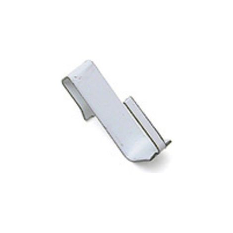 100PZ SUPPORTO PER BRIS BRIS GANCIO METALLO BIANCO (1/3)