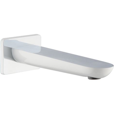 PaulGurkes Robinet de baignoire Blanc Chrome Série Europa
