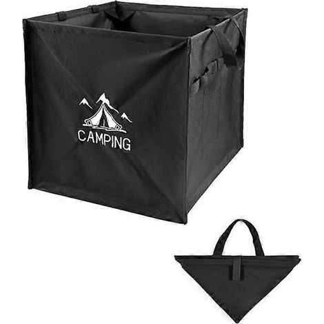 Boîte de rangement pliable d'extérieur, panier de pique-nique, poubelle légère (1/5)