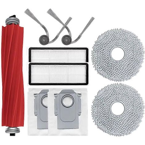 Ersatzteile für Roborock QR797 QV35A: Hauptbürste, HEPA-Filter, Wischaufsätze