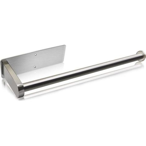Porte Sopalin - Support Dévidoir Sopalin Acier Inoxydable - Pas de Perçage - Porte Essuie Tout Auto-adhésif - Devidoir Support Tout Mural - Derouleur Sopalin Tout Porte-rouleau de Cuisine pour Armoir (1/5)