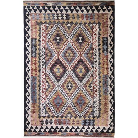 Tappeto rettangolare cotone antiscivolo design Antalya KILI06