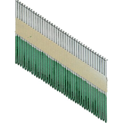 HiKOKI D-Kopfnägel für Akku-Streifennagler 34° 3,1 x 90 mm 2.500 Stück 753616