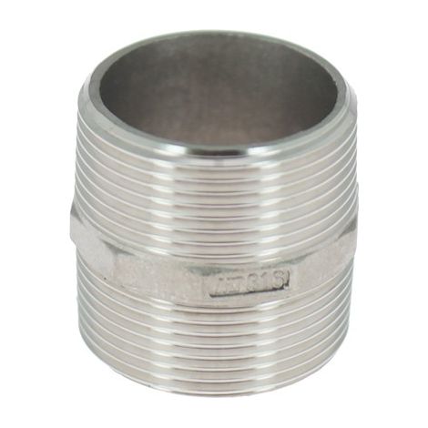 Raccord inox - Manchon égal mâle inox Ø 1''1/2 de Centrocom