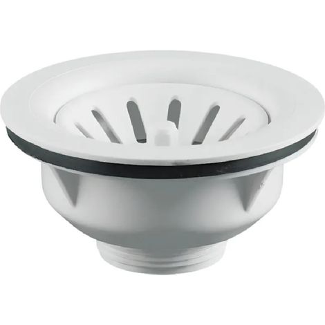 Valentin filtro a cestello manuale senza troppopieno (H55) bianco