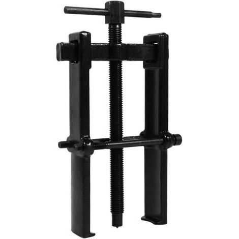 Taille : 70120mm, Extracteur de roulement à double mâchoire réglable en acier au carbone - Extracteur droit pour pompes et poulies, (1/4)