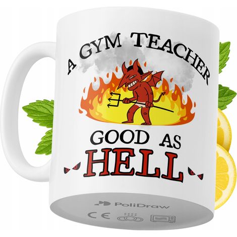 Lustige Tasse für Sportlehrer – Kaffee- oder Teetasse mit witzigem Textdesign – ideal für Geburtstage, Namenstage, Feiertage und besondere Anlässe. Hochwertige Tasse für Zuhause, Büro und Arbeit. Farb (1/5)
