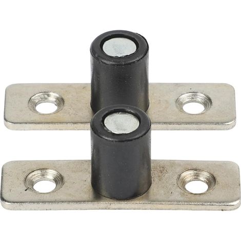 lot de 2 guide de sol pour porte de grange coulissante, inox (1/5)