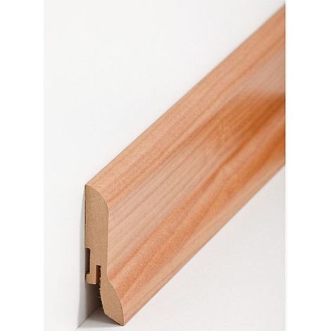 Fußleisten / Sockelleisten 'München' (MDF foliert / 722.609) - Kirsche 2 (1/2)