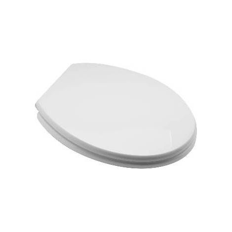 SEDILE WC UNIVERSALE IN LEGNO Misura: Bianco - Cerniere A passanti