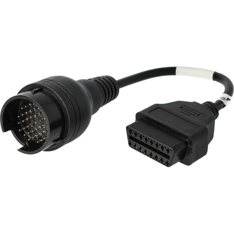 vhbw adattatore OBD2 OBD1 a 38 pin a OBD2 compatibile con Iveco auto - 40 cm