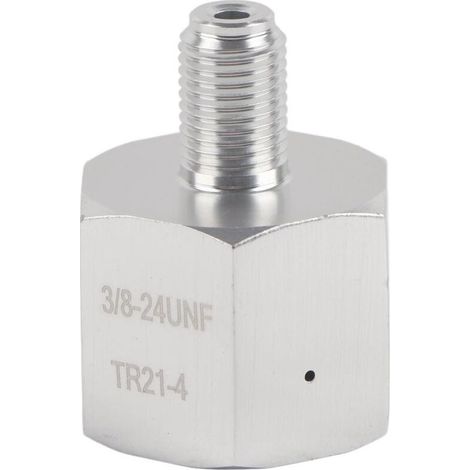 Adaptateur CO2 pour fût de bière brassé à domicile, Mini régulateur d'eau gazeuse 3/8-24UNF à 6ACME-6G (1/5)