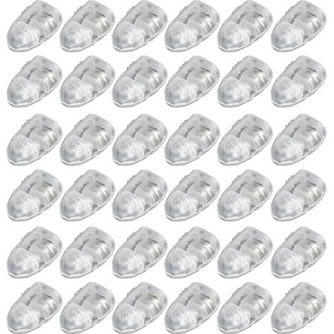 LED-Ballonlichter, LED-Ballonlichter, Mini-Blinkkugellichter, LED-Partylichter für Laternen, Bars, Weihnachtsfeiern, Hochzeiten (30er-Packung, Größe: 3 cm x 1,5 cm x 1,2 cm)