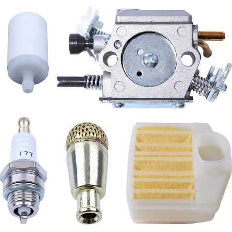 Kit Carburateur Filtre à huile Filtre à air Bougie pour Pièces moteur de tronçonneuse Husqvarna 365 362 371 372 372XP (1/5)