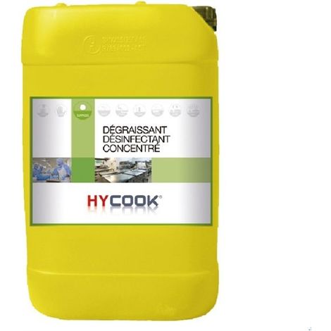 Dégraissant désinfectant Concentré Bidon de 22L - Hypred Groupe Kersia