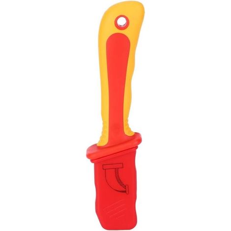 Cuchillo eléctrico aislado de 1000 voltios para pelar cables: herramienta profesional para electricistas - Crezuo