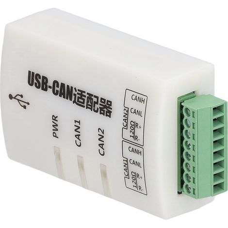 Zweikanal-USB-CAN-Adapter, automatischer CAN-Bus-Analysator, intelligenter J1939-Debugging-Konverter für Diagnose und Tests. (1/5)