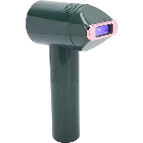 Appareil d'épilation à lumière pulsée (IPL) portable pour femmes, usage domestique, épilation définitive, vert, prise 100-240 V. (1/5)