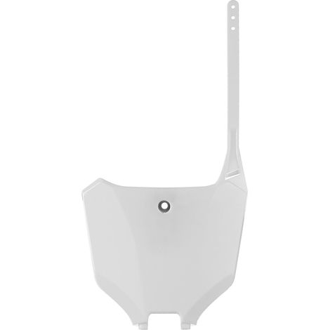 Placa de matrícula Polisport CRF 250R 450R 22 24 21 Blanca Duradera