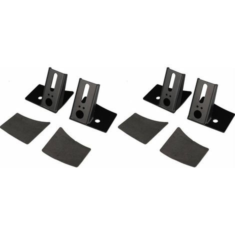 Due staffe di montaggio per luci a LED da parabrezza per modelli TJ dal 1987 al 2006, complete di viti.