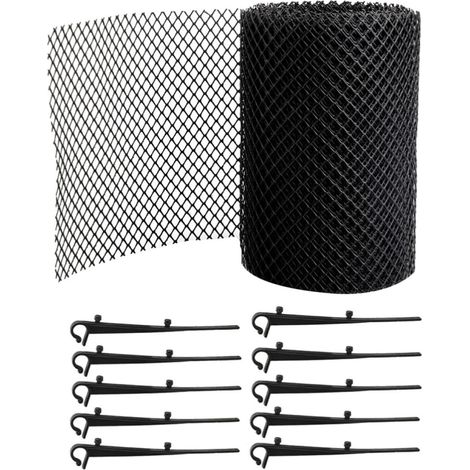 Filets de Jardinage en PP 10 Clous pour Plantes Décoration Automne Filet Fond Pliable Résistant Chaleur Jardins Gouttières (1/4)