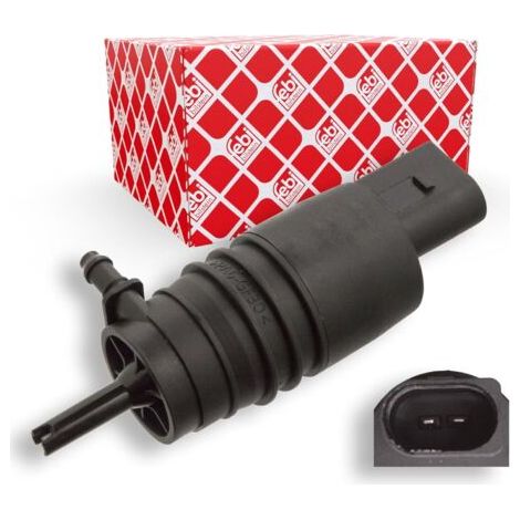 Febi Bilstein 23113 Washing Water Pump for Windscreen and Headlight Cleaning System 1 Piece (not certified compatible with Right Hand Drive vehicles) Pompe de transfert (1/5)