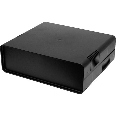 Donau Elektronik KGB31 523380 Universal-Gehäuse 180 x 205 x 70 Polystyrol (EPS) Schwarz 1 St.