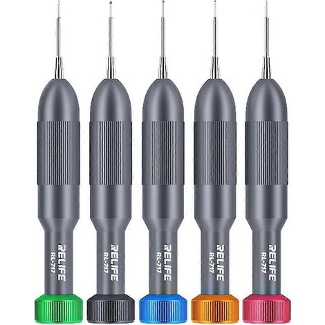 Kit de tournevis à tête fusée RELIFE RL-717 - Kit d'outils de démontage pour la réparation de téléphones portables (1/5)