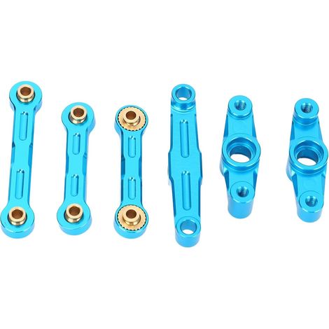 Ensemble de Biellette de Direction de Voiture TT02 RC – Ensemble de Bras de Liaison de Mise à Niveau en Alliage Haute Résistance avec Roulements et Vis pour TT02B/TT02R/TT02D – Remplacement (1/5)