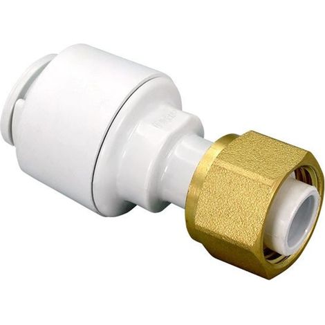 FloPlast 15mm 1/2" Tap Connector - Durable Plumbing Solution (1/3)