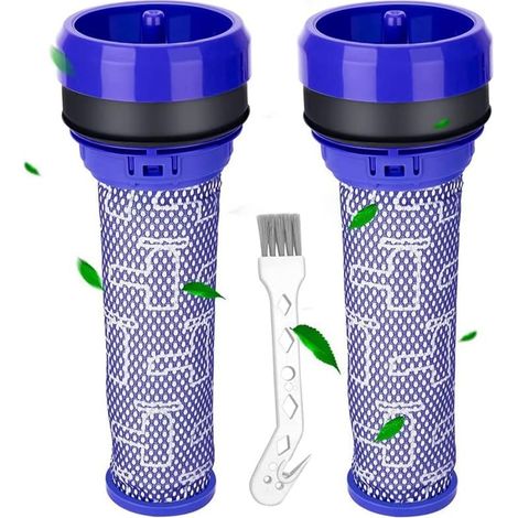 2 pack remplace l'ajustement du filtre pour Dyson DC33 DC37 DC39 DC28C DC53, 92341301, Aspirateur de filtre préfiltre préfiltre (1/5)