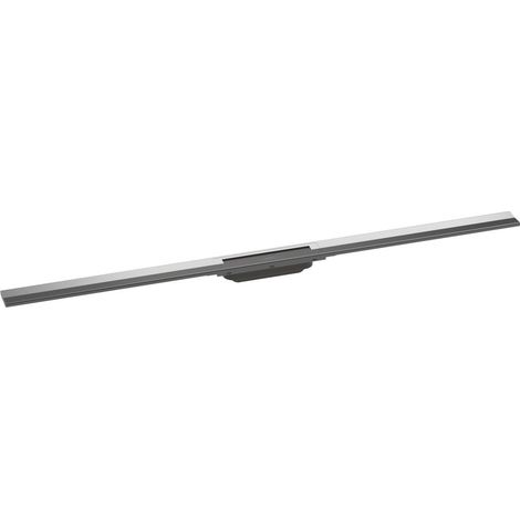 hansgrohe RainDrain Flex Fertigset Duschrinne 1200mm kürzbar, Chrom zur freien Montage