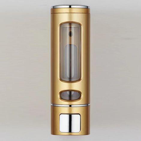 Distributeur de savon mural 400 ml – ABS résistant à la corrosion – Délivrance 1 ml par pression – Installation sans perçage (1/3)