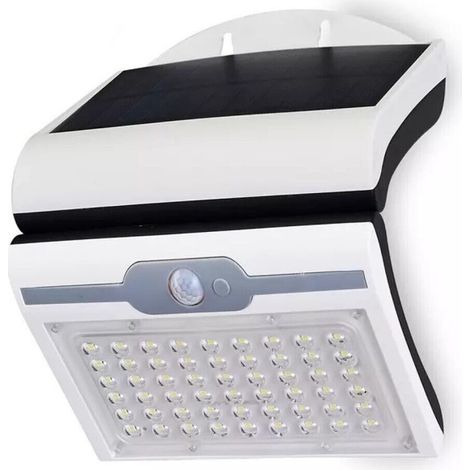 TrAdE Shop Traesio - Faretto Esterno Faro Energia Solare Led Esterno 60 W Sensore Movimento Ab-ta173 - (1/5)