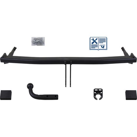 Attelage col de cygne Brink + faisceau Trail-Tec universel 7 broches - AUDI A3 Décapotable (1/2)