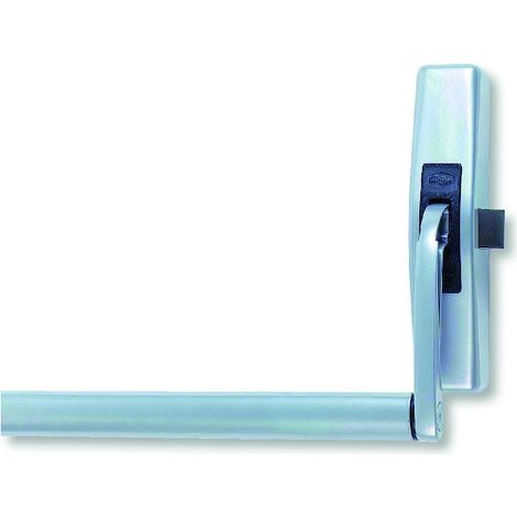 Barre antipanique BAR 89 1 POINT en applique - 1 - argent - 1200 mm - JPM (1/10)