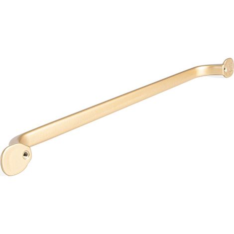 tirador zamak cadier acabado oro satinado dist. agujero dist. 256mm. (1/4)