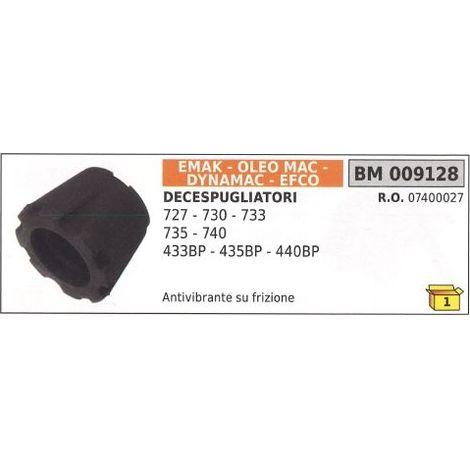 Antivibrante frizione EMAK per decespugliatore EFCO450 460AVS 009128
