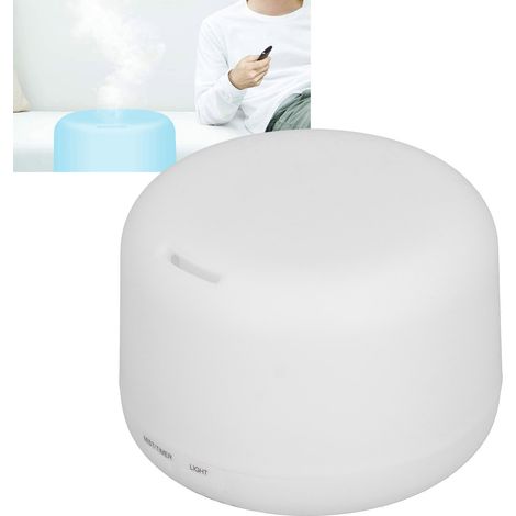 300-ml-Diffusor aus ABS-Kunststoff mit 7 farbigen LEDs, USB-Anschluss, leiser Luftbefeuchter für Zuhause oder Büro (1/5)