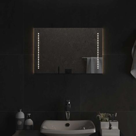 Miroir de salle de bain LED 60x40 cm