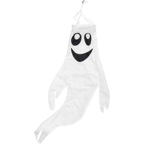 1 Stück Halloween-Geister-Windfahne für Halloween-Dekorationen