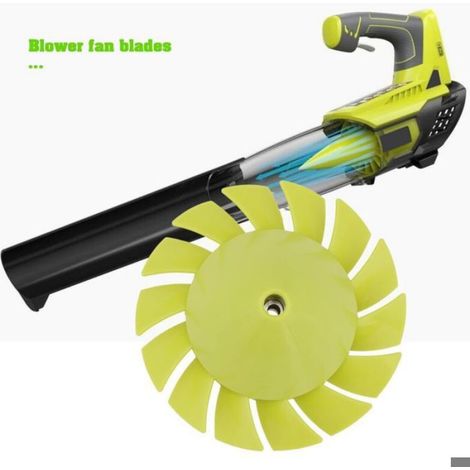 Pales de ventilateur pour souffleur - - Lot de 2 pales - Compatibles Ryobi 18V (1/3)