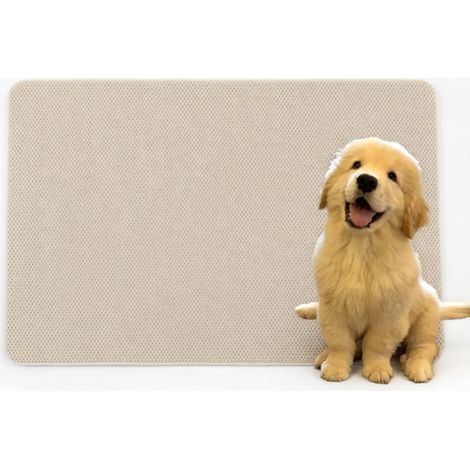 Alfombrilla rascadora para gato blanco anillo piña alfombrilla rascadora S 30 x 40