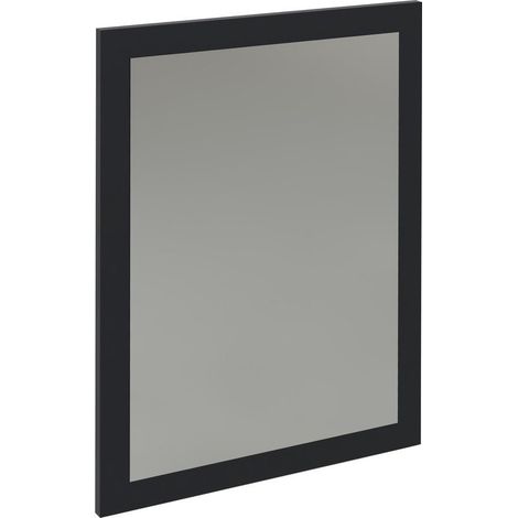 Miroir NIROX avec cadre 60x80cm, anthracite mat (1/3)