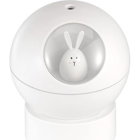 Mini umidificatore USB multimodale per scrivania o ufficio – Bianco - Crezuo