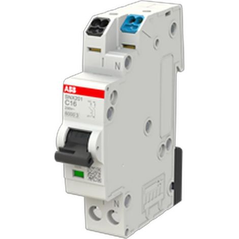 Interruttore ABB snx201-c16 16A 6KA guida DIN