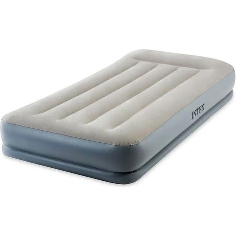 Matelas Gonflable Électrique 1 Place "Midrise" 191cm Gris