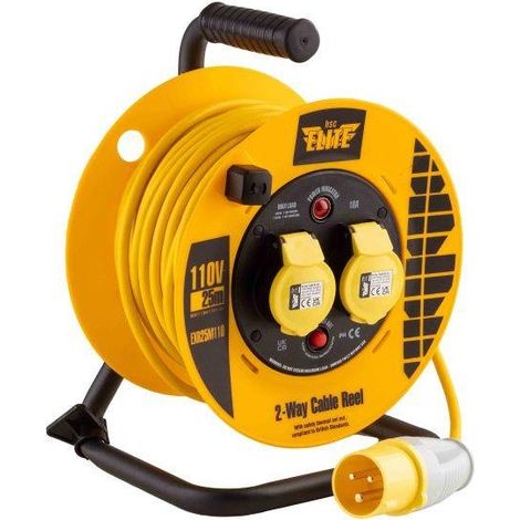 Elite 110 Volt 25 Metre 1.5mm Extension Reel
