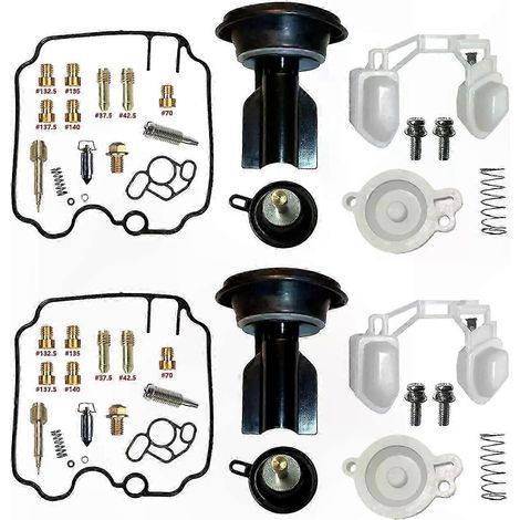 Kit de réparation de carburateur pour MONSTER 600/750/900 - Flotteur, membrane de coupure d'air, ensemble de pièces de reconstruction (TOUT)